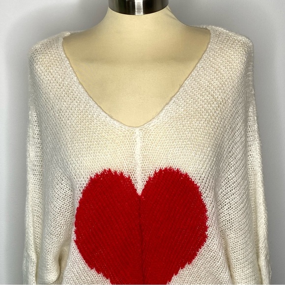 Wooden Ships Chloe Heart Sweater - Picture 4 of 7